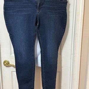Plus Size High Rise Skinny Jeans